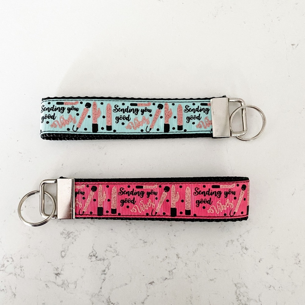 Good Vibes Handmade Keyfob